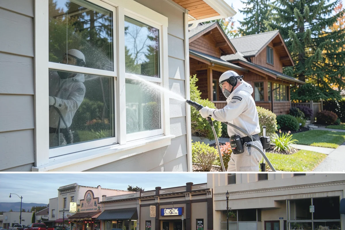 Gas Station Cleaning in Burlington, Skagit County, WA - Late spring through early fall gives the driest windows for degreasing and containment, though covered fuel courts can be...
