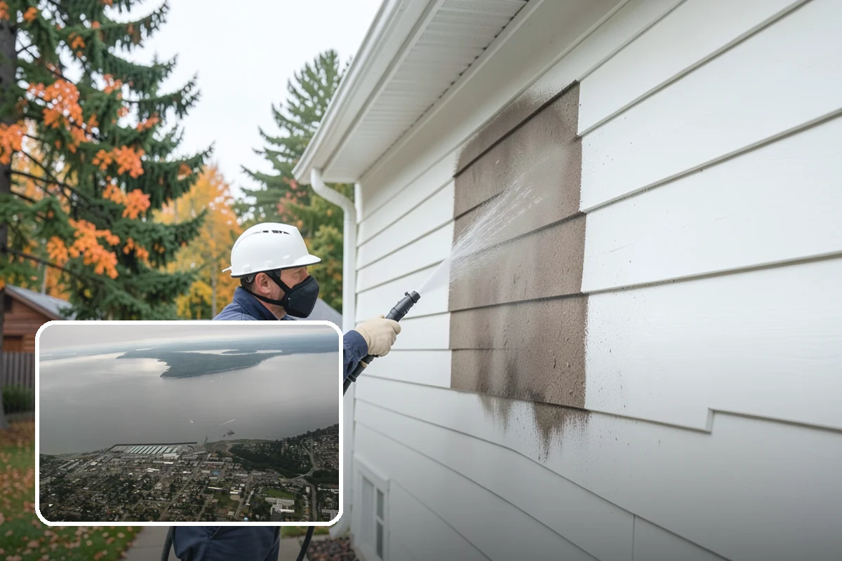 Gas Station Cleaning in Des Moines, King County, WA - Removes slip-causing oil and fuel film from pump-island concrete