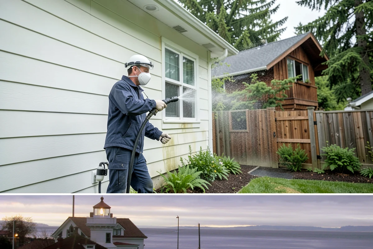 Gas Station Cleaning in Mukilteo, Snohomish County, WA - Late spring through early fall gives the driest windows for degreasing and containment, though covered fuel courts can be...