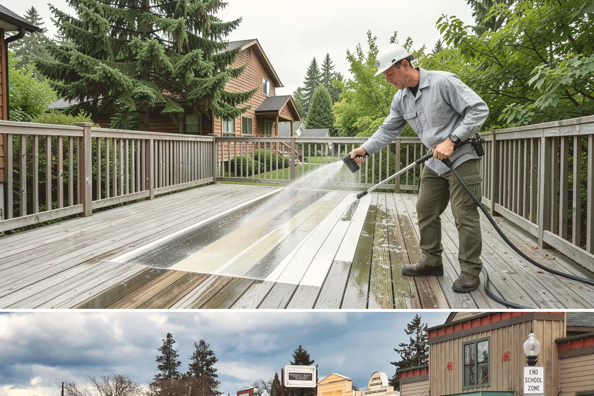 Gas Station Cleaning in Roy, Pierce County, WA - Late spring through early fall gives the driest windows for degreasing and containment, though covered fuel courts can be...