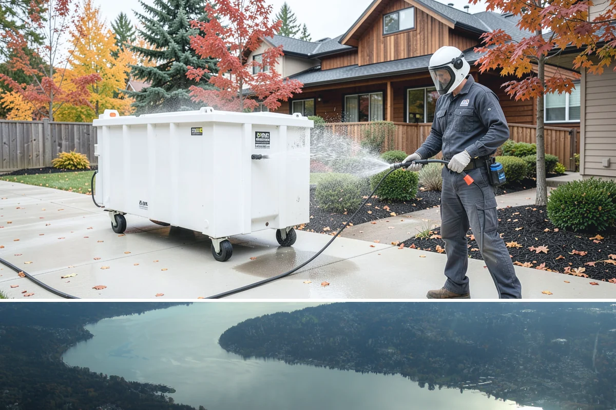 Gas Station Cleaning in Sammamish, King County, WA - Late spring through early fall gives the driest windows for degreasing and containment, though covered fuel courts can be...