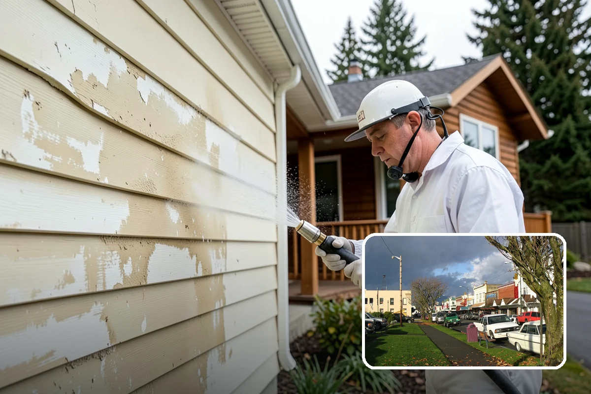 Gazebo Washing in Arlington, Snohomish County, WA - Removes roof moss and interior mildew from the structure