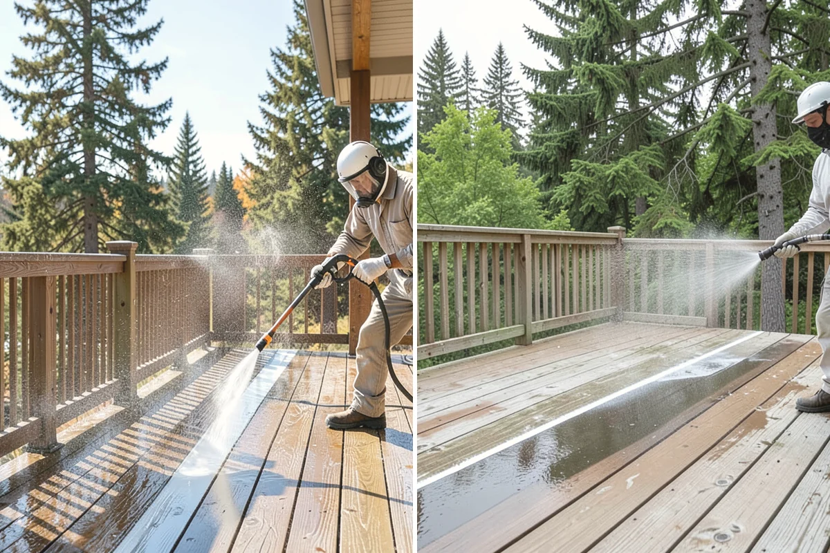 Gazebo Washing in Black Diamond, King County, WA - Sweep debris and cobwebs from the interior and roof