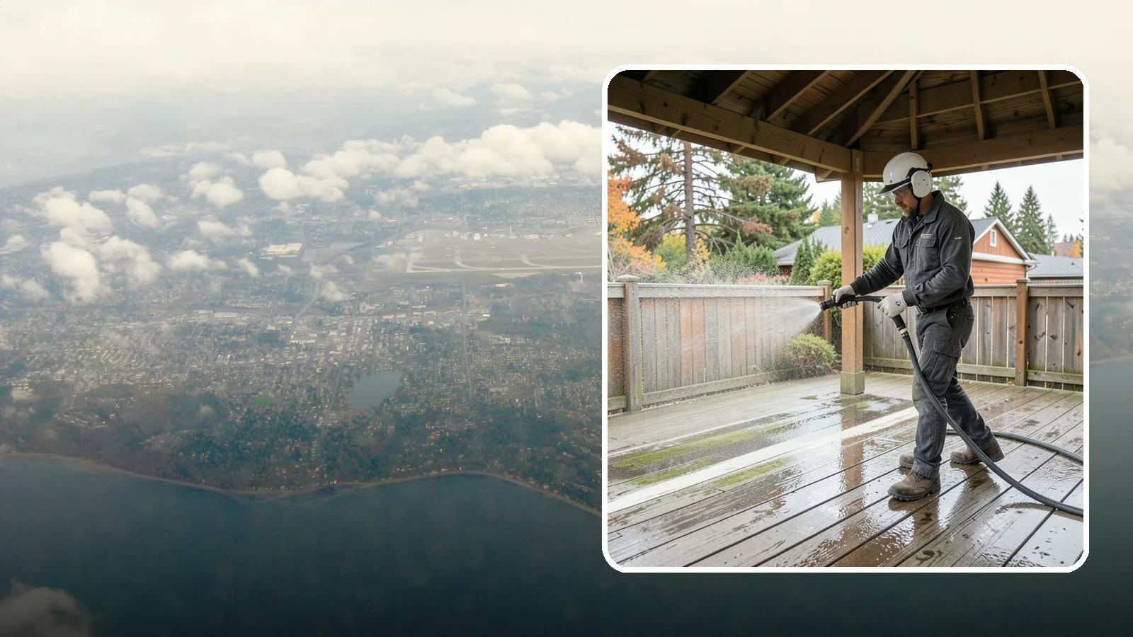 Gazebo Washing in Burien, King County, WA - Wash gazebos inside and out to remove the moss, cobwebs, and mildew that collect in a shaded garden structure.