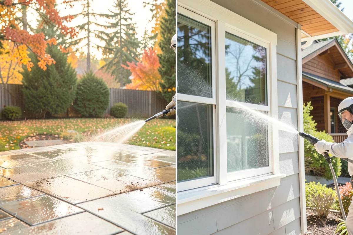 Gazebo Washing in Burlington, Skagit County, WA - Sweep debris and cobwebs from the interior and roof