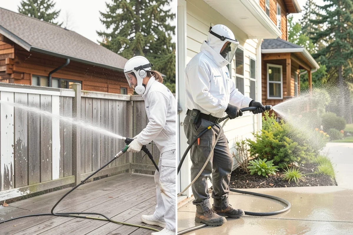 Gazebo Washing in Carbonado, Pierce County, WA - Sweep debris and cobwebs from the interior and roof