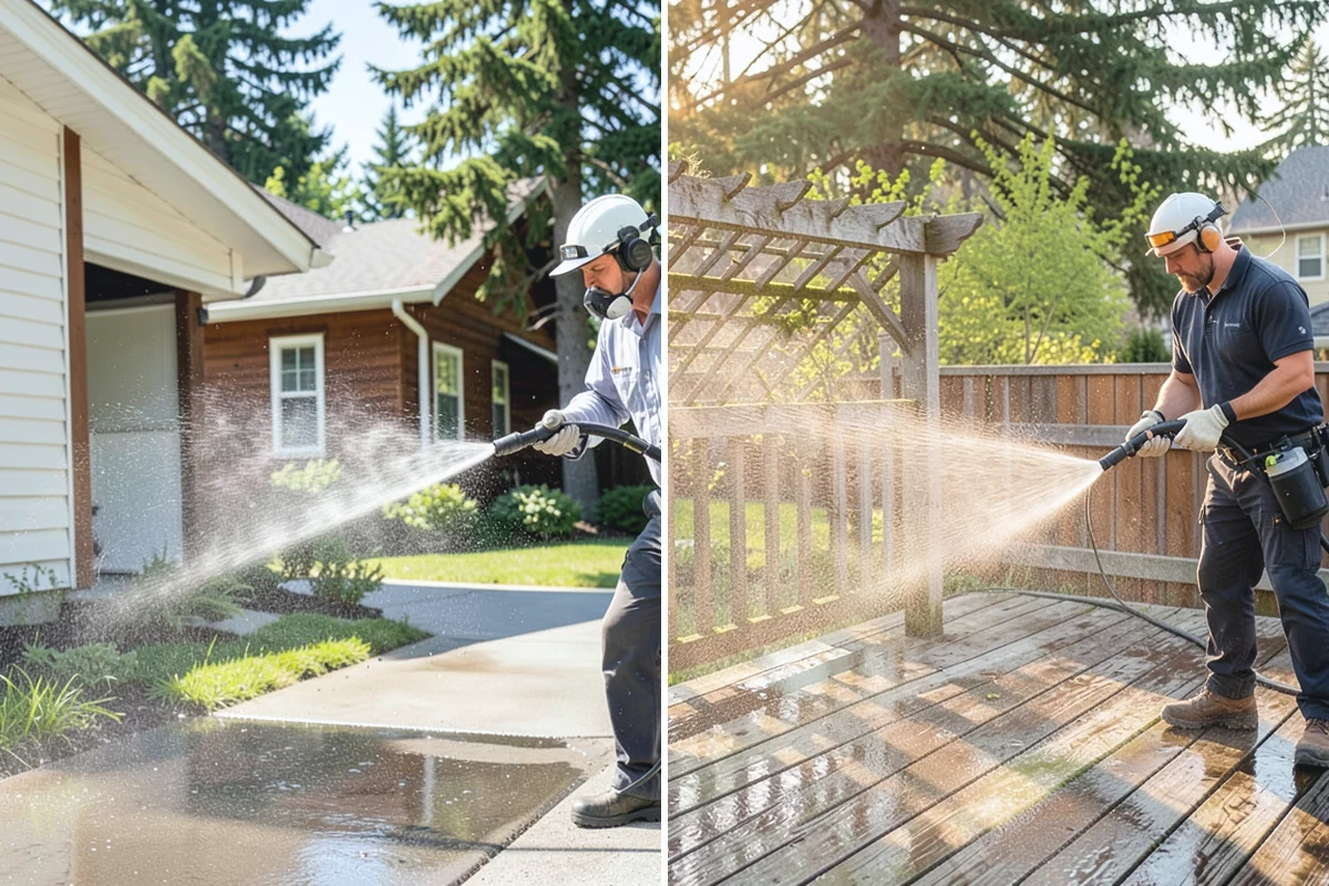 Gazebo Washing in Darrington, Snohomish County, WA - Sweep debris and cobwebs from the interior and roof