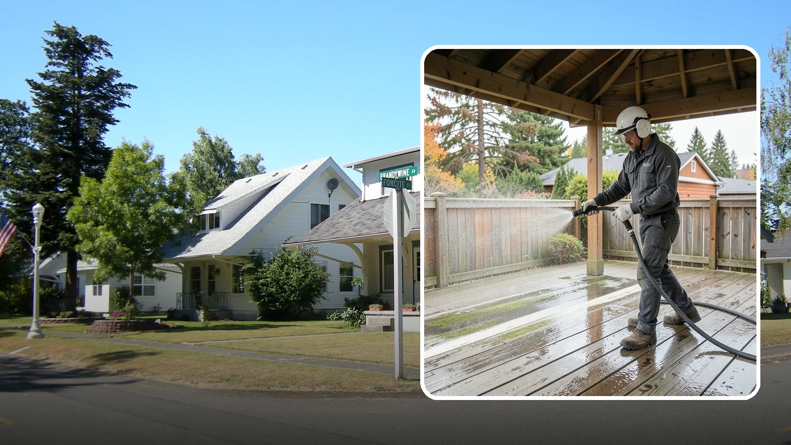 Gazebo Washing in DuPont, Pierce County, WA - Wash gazebos inside and out to remove the moss, cobwebs, and mildew that collect in a shaded garden structure.