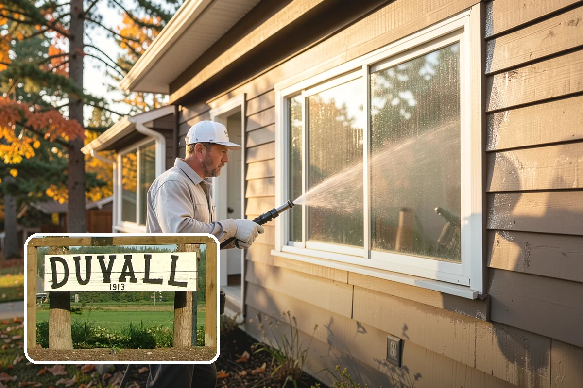 Gazebo Washing in Duvall, King County, WA - Removes roof moss and interior mildew from the structure