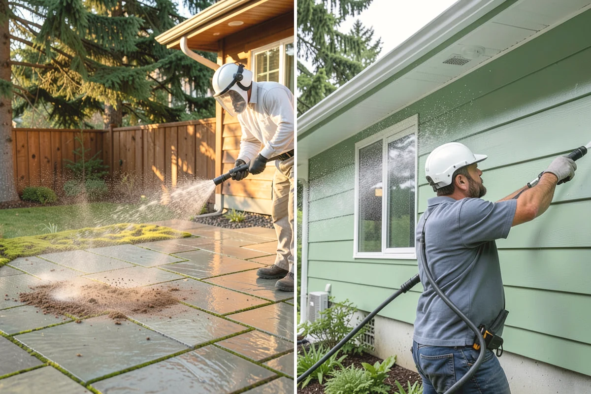 Gazebo Washing in Lake Stevens, Snohomish County, WA - Sweep debris and cobwebs from the interior and roof
