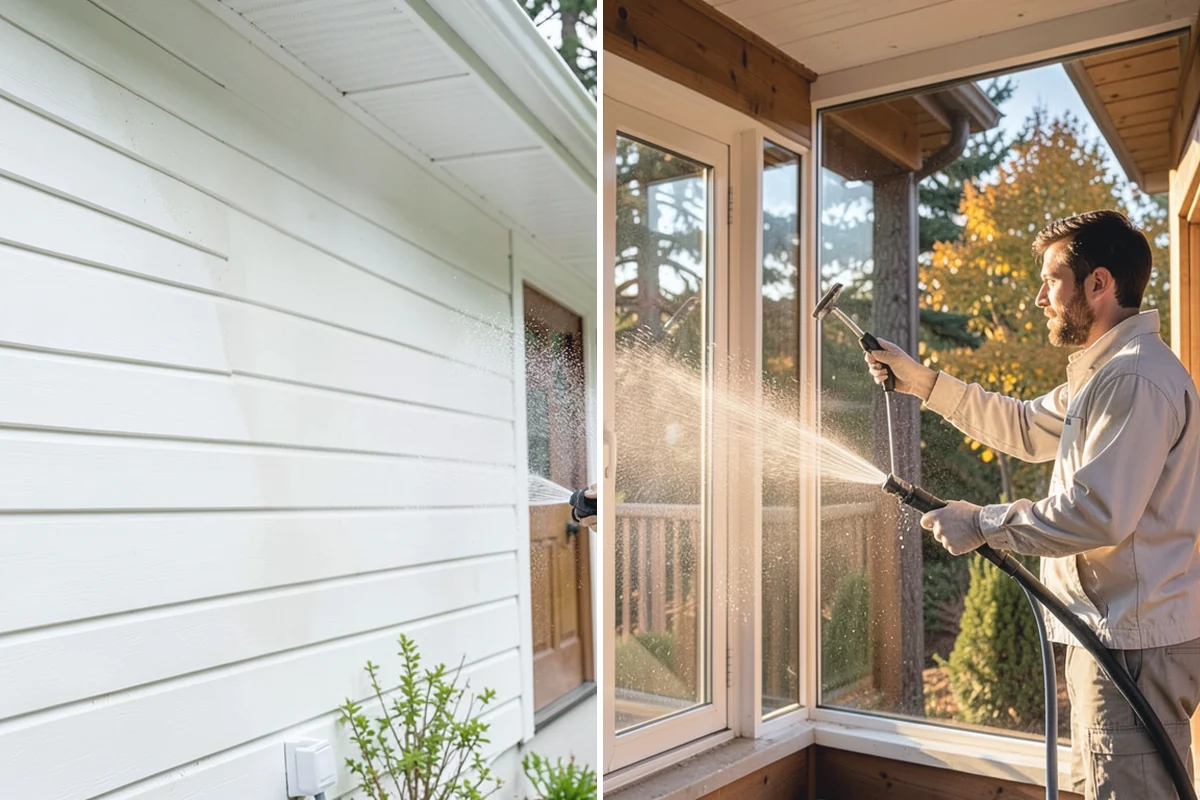 Gazebo Washing in Medina, King County, WA - Sweep debris and cobwebs from the interior and roof