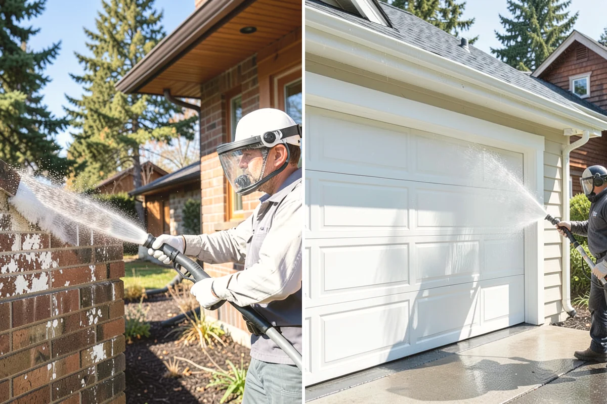 Gazebo Washing in Mercer Island, King County, WA - Sweep debris and cobwebs from the interior and roof