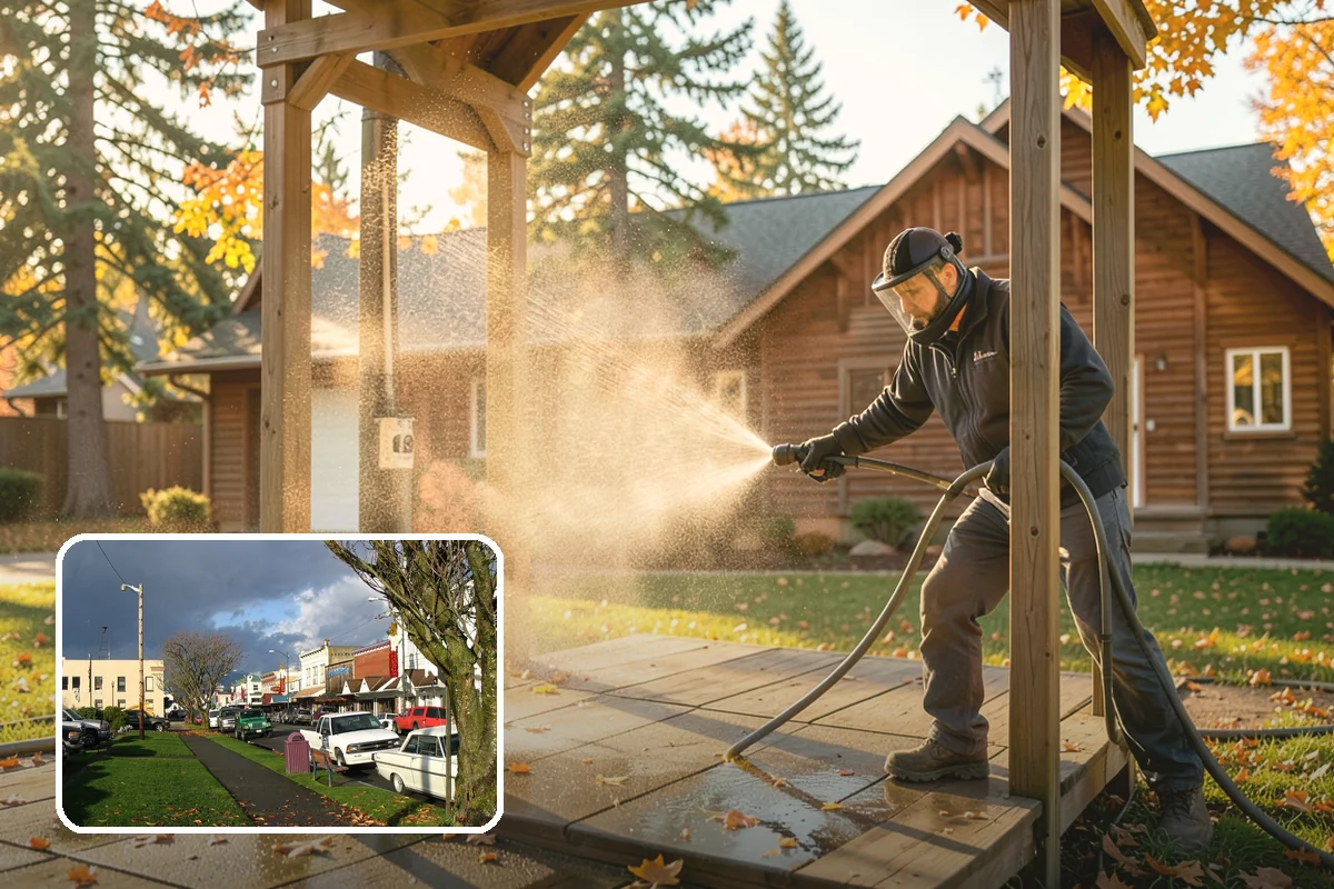 Glass Cleaning in Arlington, Snohomish County, WA - Delivers streak-free clarity on exterior glass