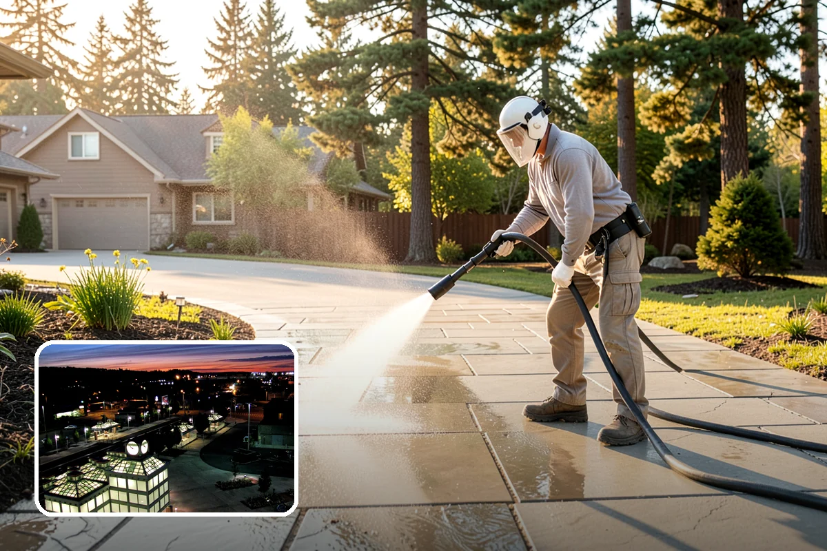 Glass Cleaning in Auburn, King County, WA - Delivers streak-free clarity on exterior glass