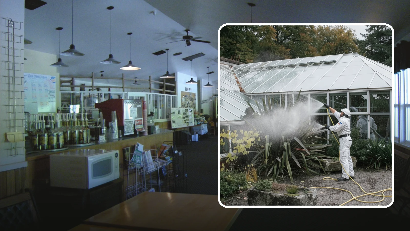 Glass Cleaning in Black Diamond, King County, WA - Streak-free exterior glass cleaning for windows, doors, and glass features that cuts through Northwest grime and mineral spotting.