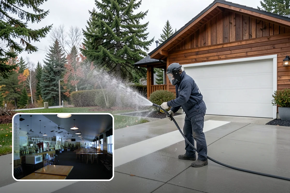 Glass Cleaning in Black Diamond, King County, WA - Delivers streak-free clarity on exterior glass