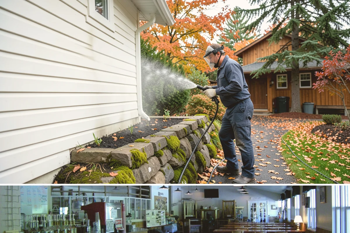 Glass Cleaning in Black Diamond, King County, WA - Clean exterior glass in spring to clear winter grime, and again in early fall after the pollen and dry-season dust settle.