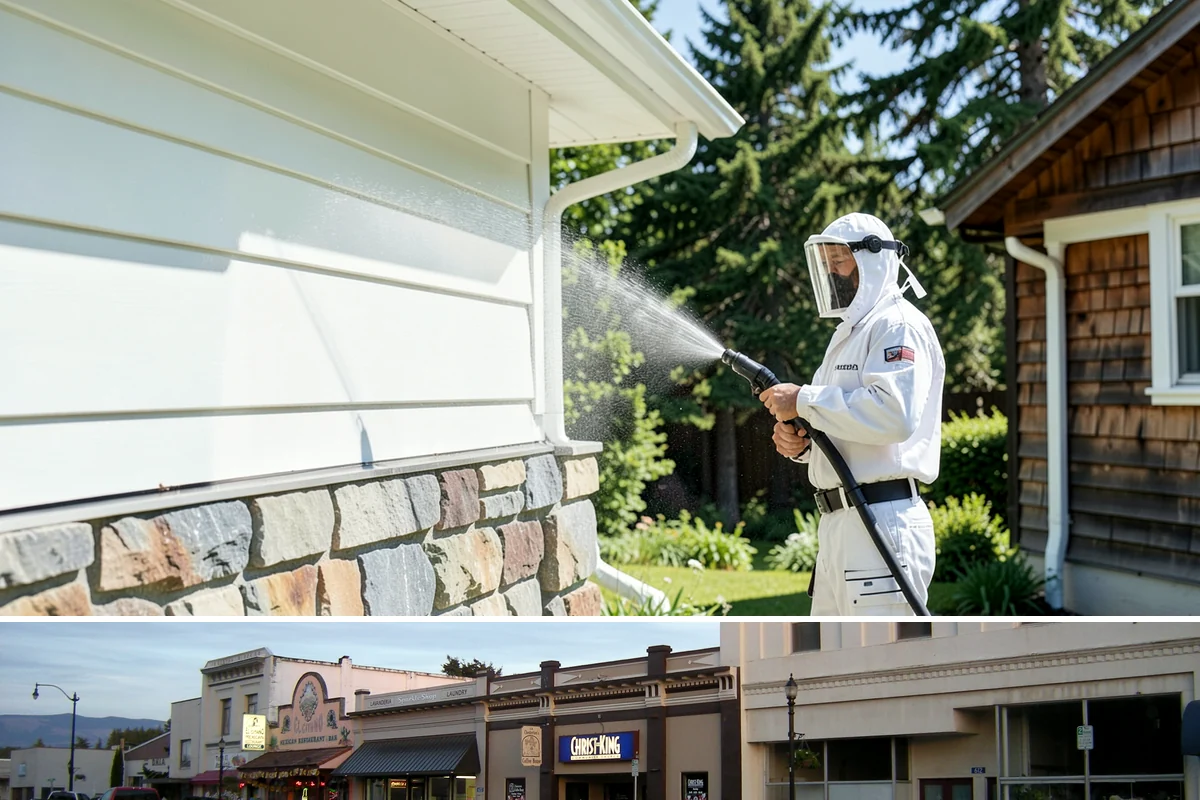 Glass Cleaning in Burlington, Skagit County, WA - Clean exterior glass in spring to clear winter grime, and again in early fall after the pollen and dry-season dust settle.