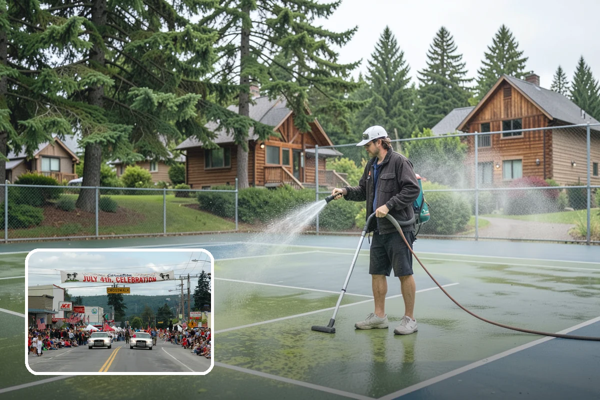Glass Cleaning in Carnation, King County, WA - Delivers streak-free clarity on exterior glass