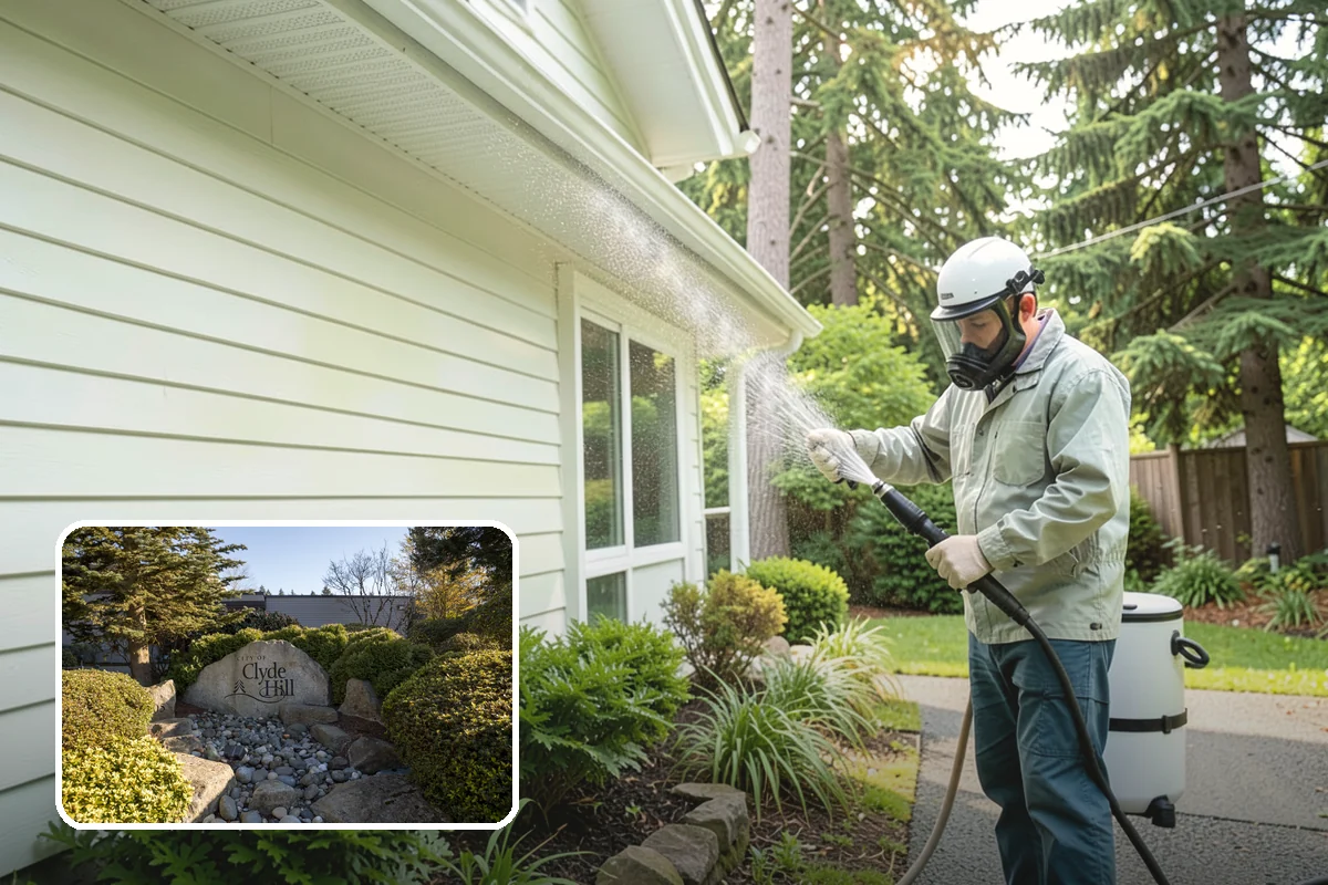 Glass Cleaning in Clyde Hill, King County, WA - Delivers streak-free clarity on exterior glass
