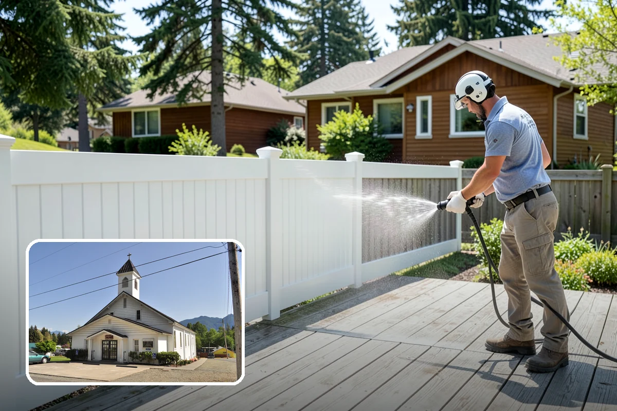 Glass Cleaning in Concrete, Skagit County, WA - Delivers streak-free clarity on exterior glass