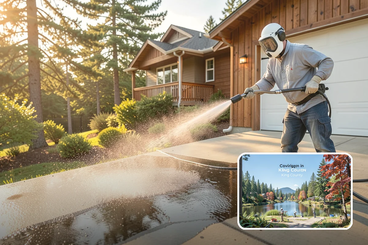 Glass Cleaning in Covington, King County, WA - Delivers streak-free clarity on exterior glass
