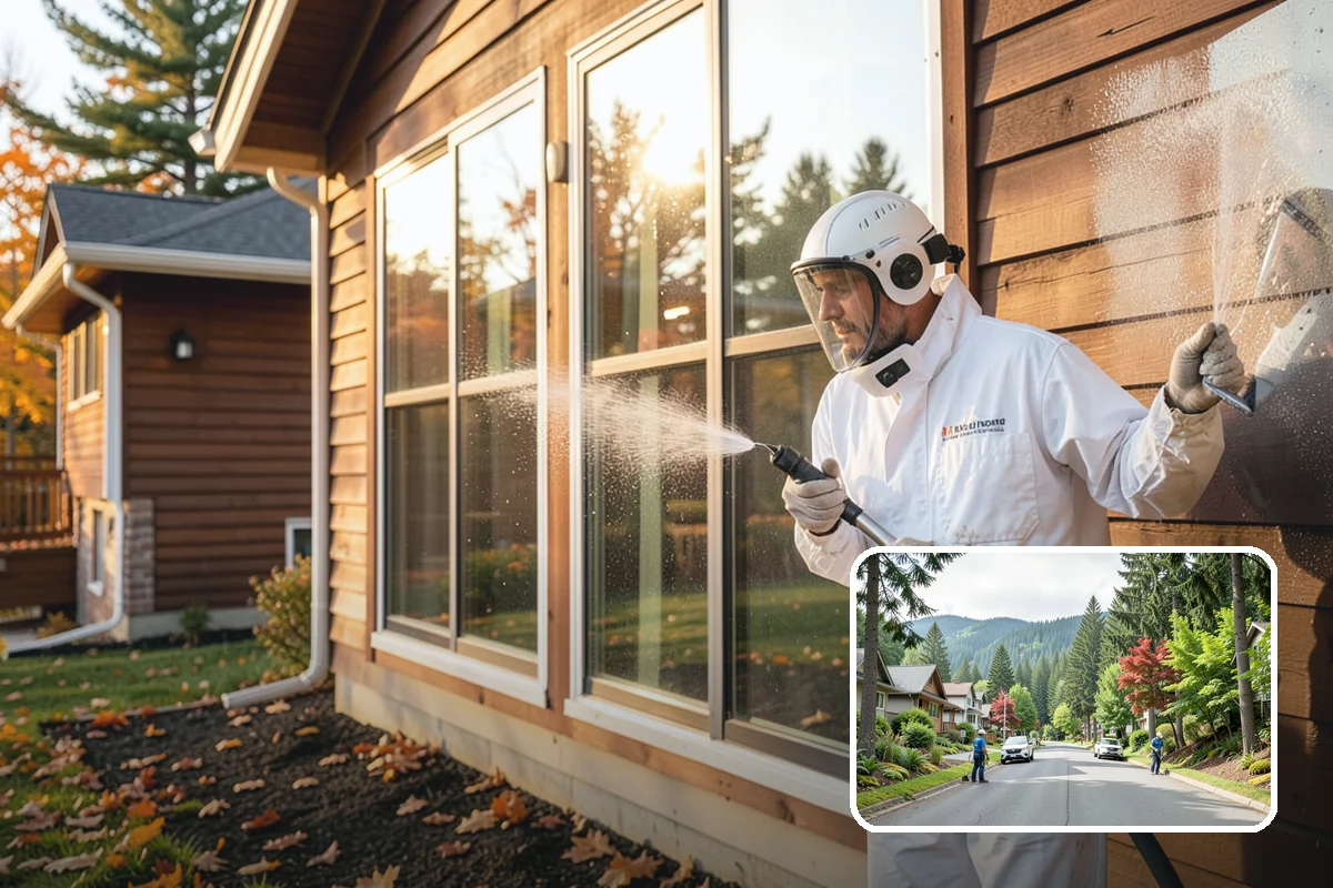 Glass Cleaning in Darrington, Snohomish County, WA - Delivers streak-free clarity on exterior glass