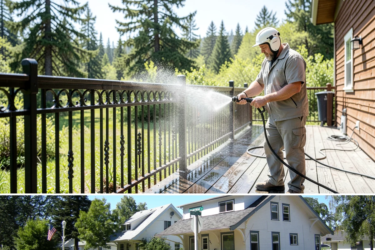 Glass Cleaning in DuPont, Pierce County, WA - Clean exterior glass in spring to clear winter grime, and again in early fall after the pollen and dry-season dust settle.