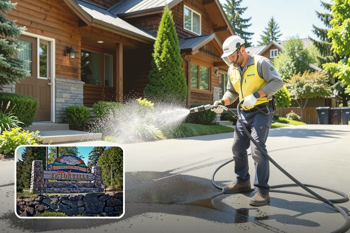 Glass Cleaning in Eatonville, Pierce County, WA - Delivers streak-free clarity on exterior glass