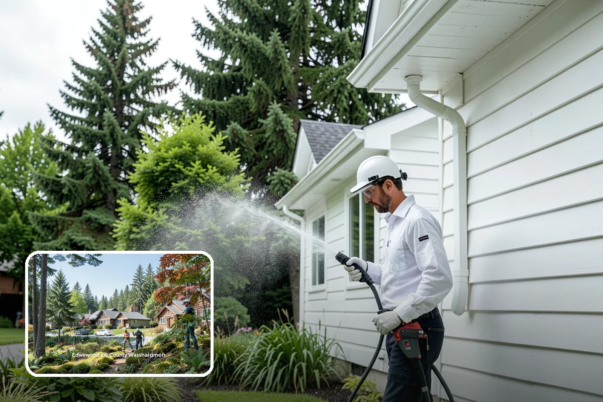Glass Cleaning in Edgewood, Pierce County, WA - Delivers streak-free clarity on exterior glass