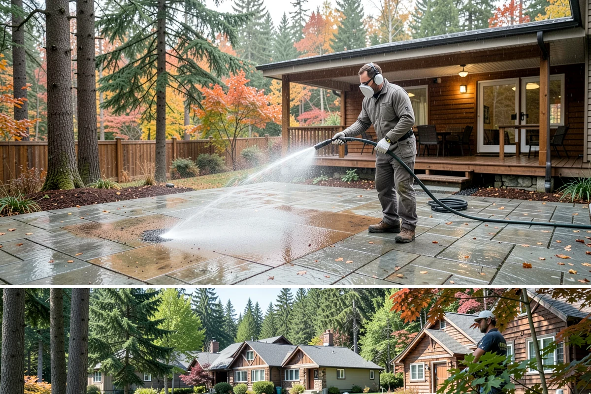 Glass Cleaning in Edgewood, Pierce County, WA - Clean exterior glass in spring to clear winter grime, and again in early fall after the pollen and dry-season dust settle.