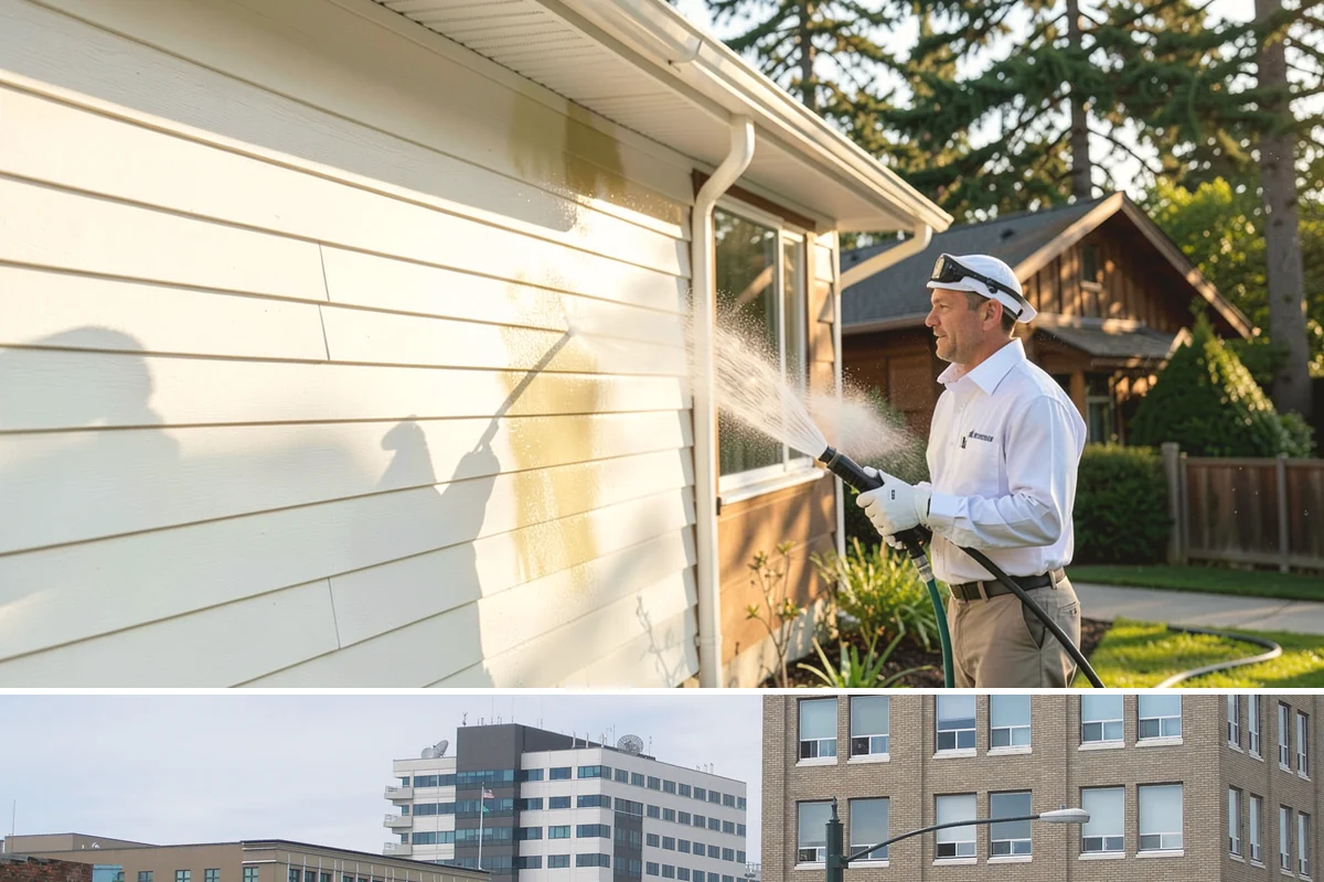 Glass Cleaning in Everett, Snohomish County, WA - Clean exterior glass in spring to clear winter grime, and again in early fall after the pollen and dry-season dust settle.