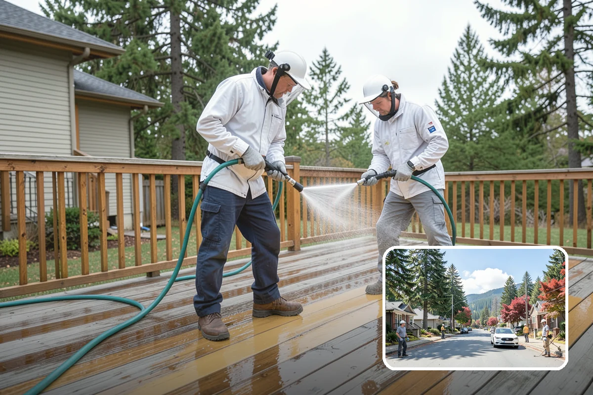 Glass Cleaning in Hunts Point, King County, WA - Delivers streak-free clarity on exterior glass