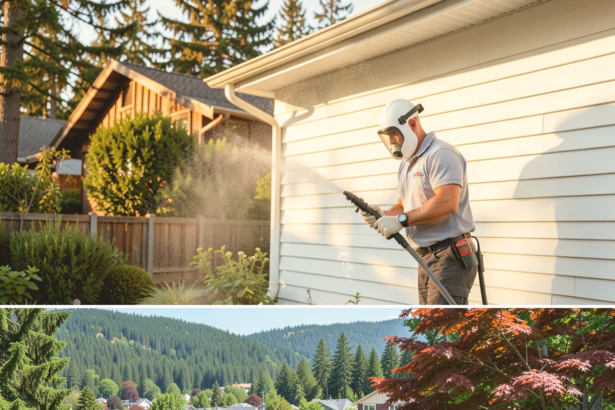 Glass Cleaning in Index, Snohomish County, WA - Clean exterior glass in spring to clear winter grime, and again in early fall after the pollen and dry-season dust settle.