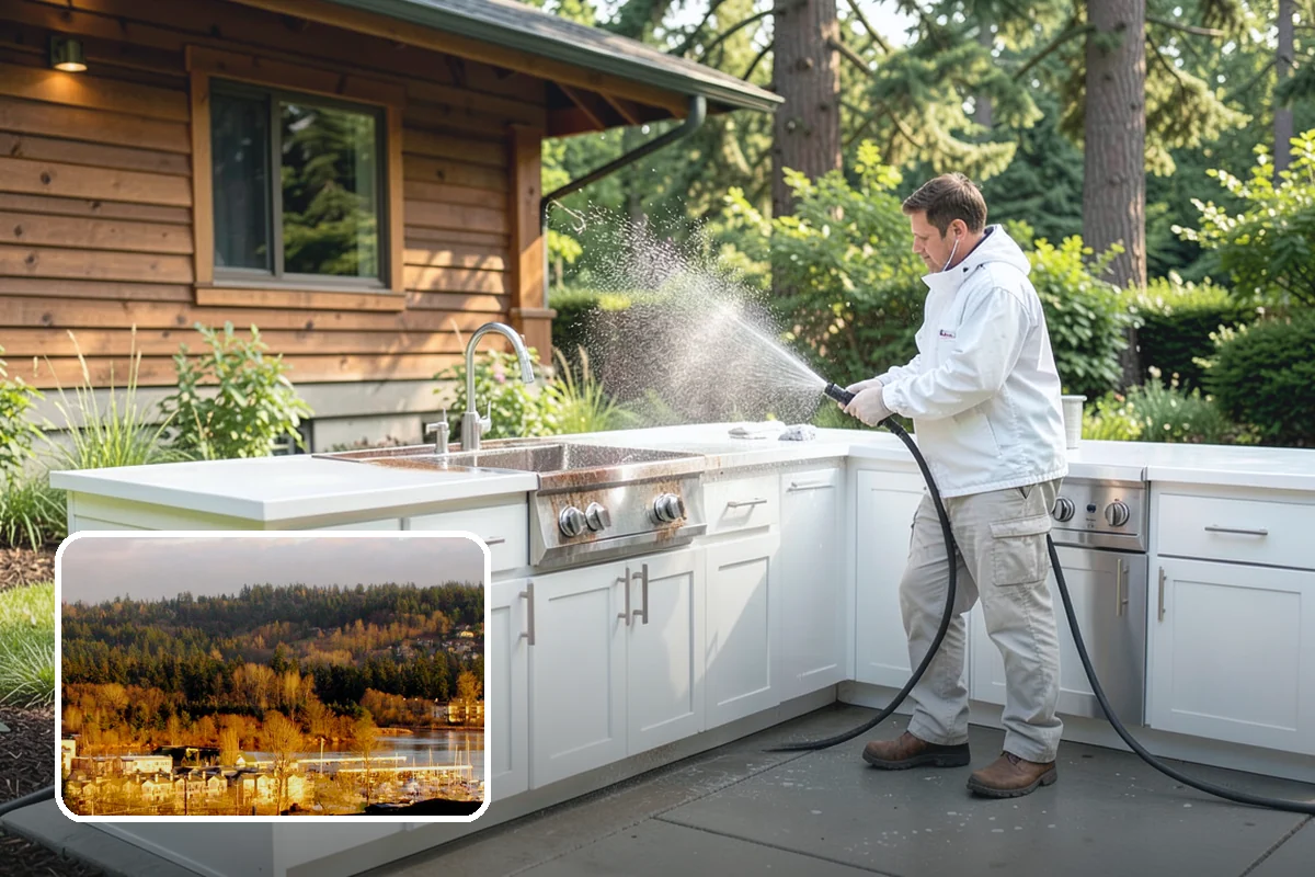 Glass Cleaning in Kenmore, King County, WA - Delivers streak-free clarity on exterior glass