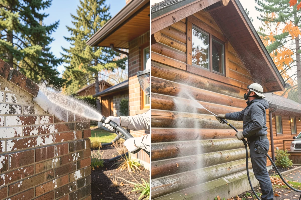 Glass Cleaning in Kirkland, King County, WA - Rinse loose debris and pollen from the glass