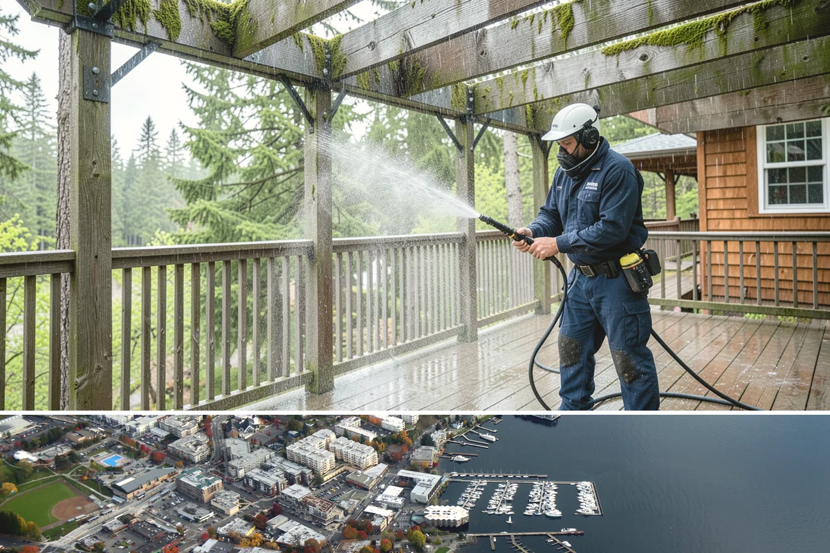 Glass Cleaning in Kirkland, King County, WA - Clean exterior glass in spring to clear winter grime, and again in early fall after the pollen and dry-season dust settle.