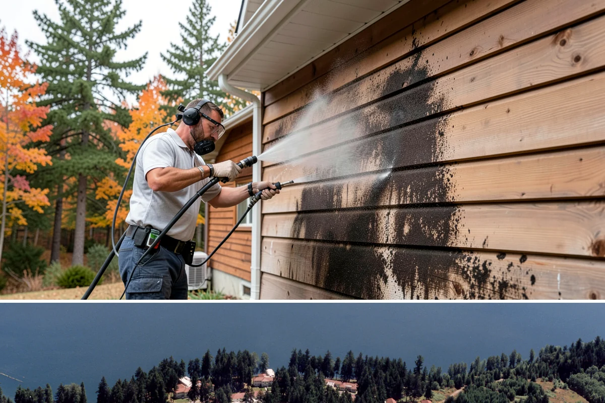 Glass Cleaning in Lakewood, Pierce County, WA - Clean exterior glass in spring to clear winter grime, and again in early fall after the pollen and dry-season dust settle.