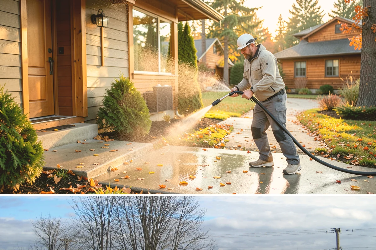 Glass Cleaning in Langley, Island County, WA - Clean exterior glass in spring to clear winter grime, and again in early fall after the pollen and dry-season dust settle.
