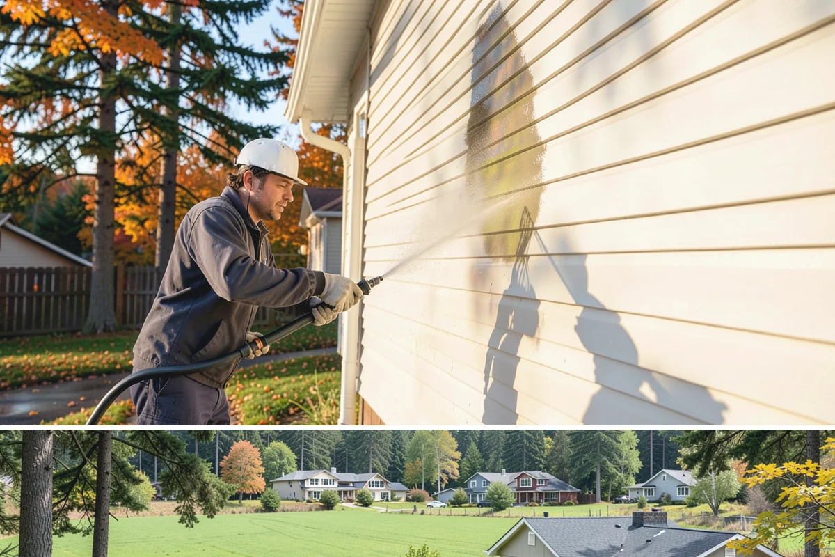 Glass Cleaning in Lyman, Skagit County, WA - Clean exterior glass in spring to clear winter grime, and again in early fall after the pollen and dry-season dust settle.