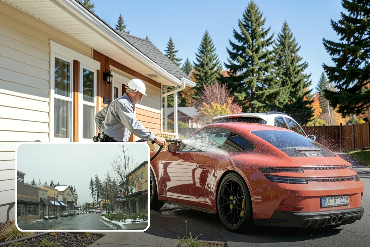 Glass Cleaning in Mill Creek, Snohomish County, WA - Delivers streak-free clarity on exterior glass