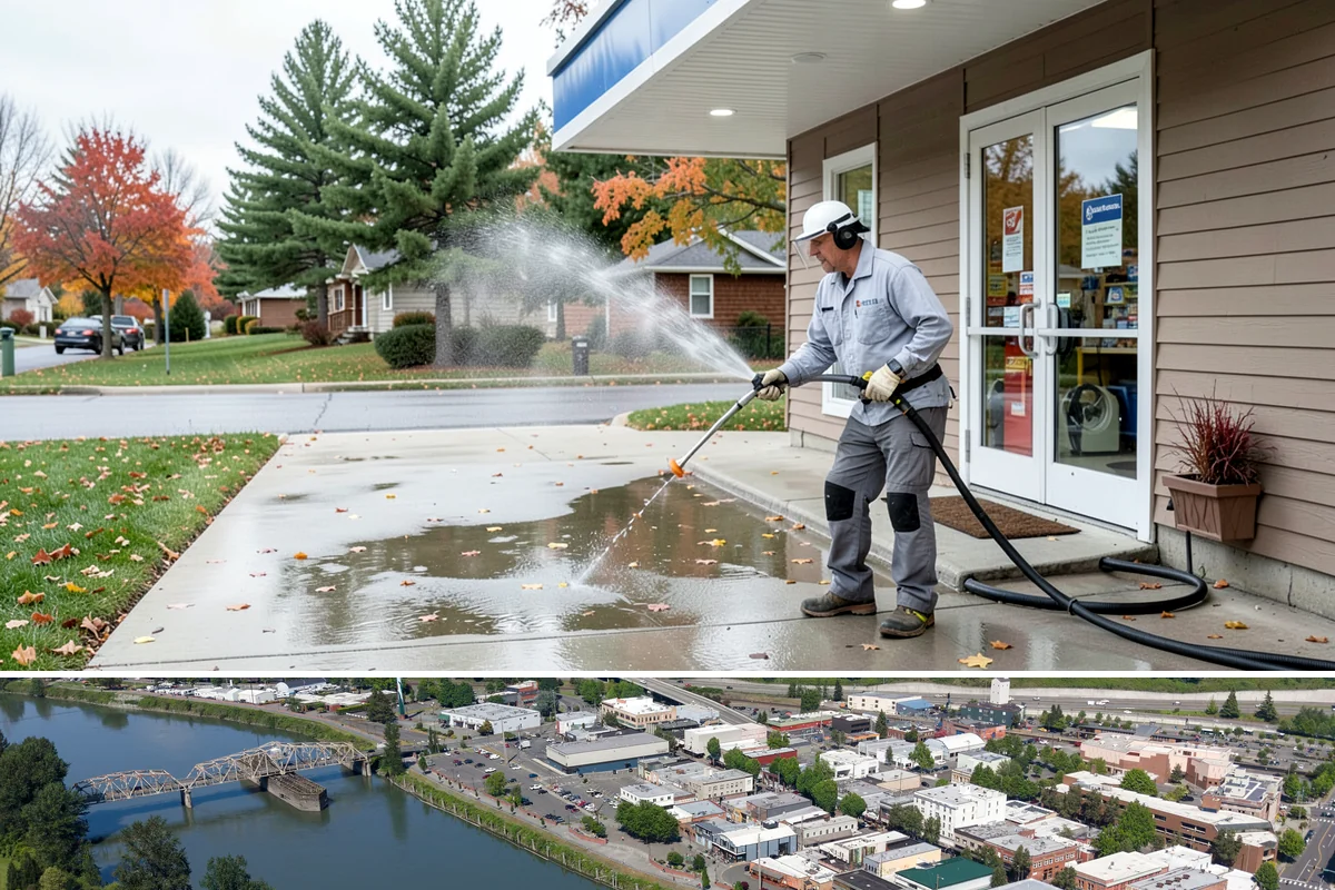 Glass Cleaning in Mount Vernon, Skagit County, WA - Clean exterior glass in spring to clear winter grime, and again in early fall after the pollen and dry-season dust settle.