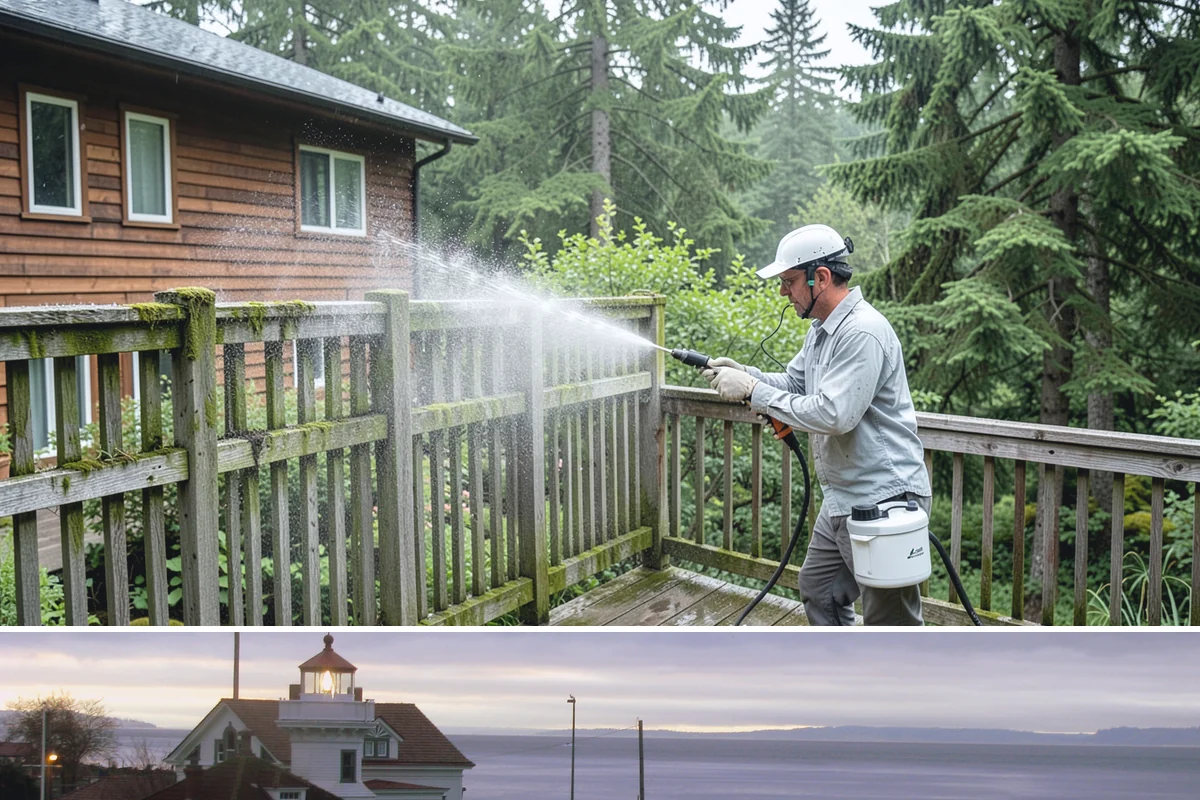 Glass Cleaning in Mukilteo, Snohomish County, WA - Clean exterior glass in spring to clear winter grime, and again in early fall after the pollen and dry-season dust settle.