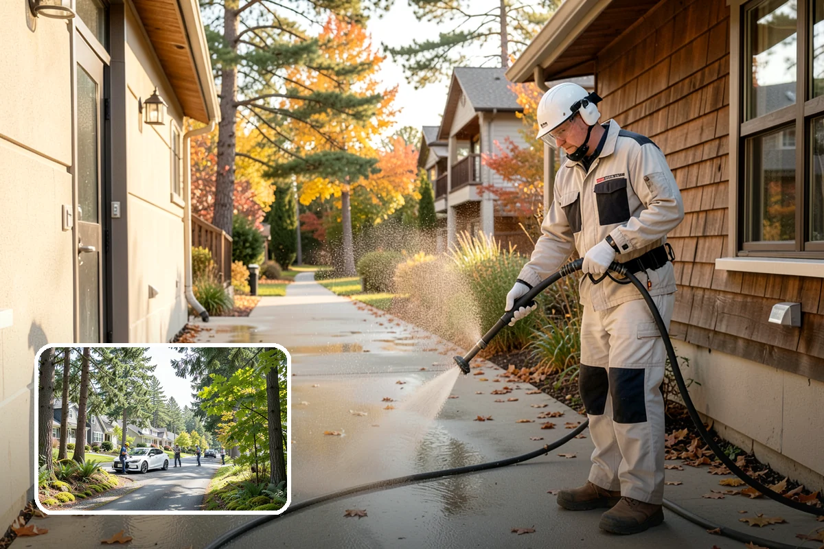 Glass Cleaning in Normandy Park, King County, WA - Delivers streak-free clarity on exterior glass