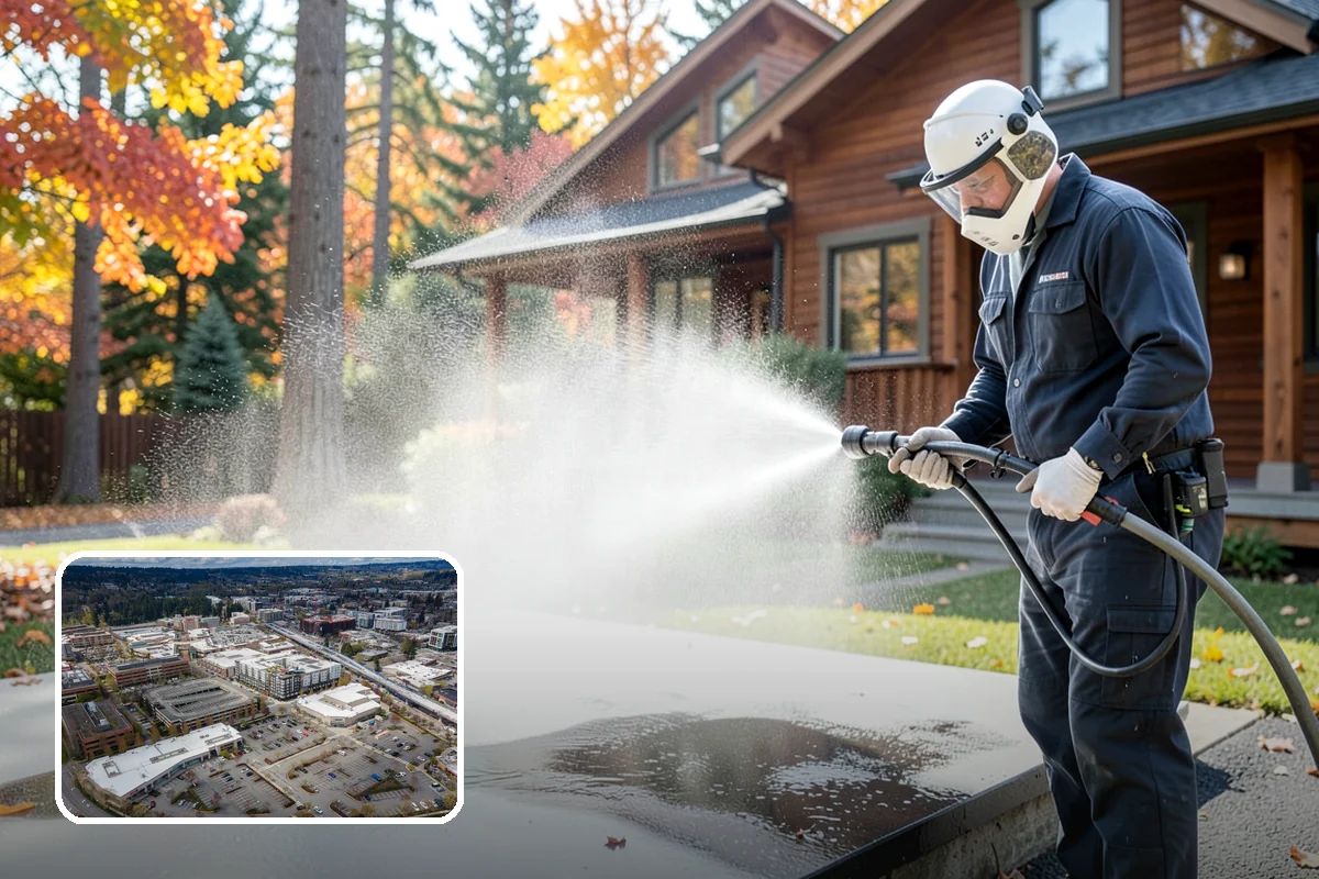 Glass Cleaning in Redmond, King County, WA - Delivers streak-free clarity on exterior glass
