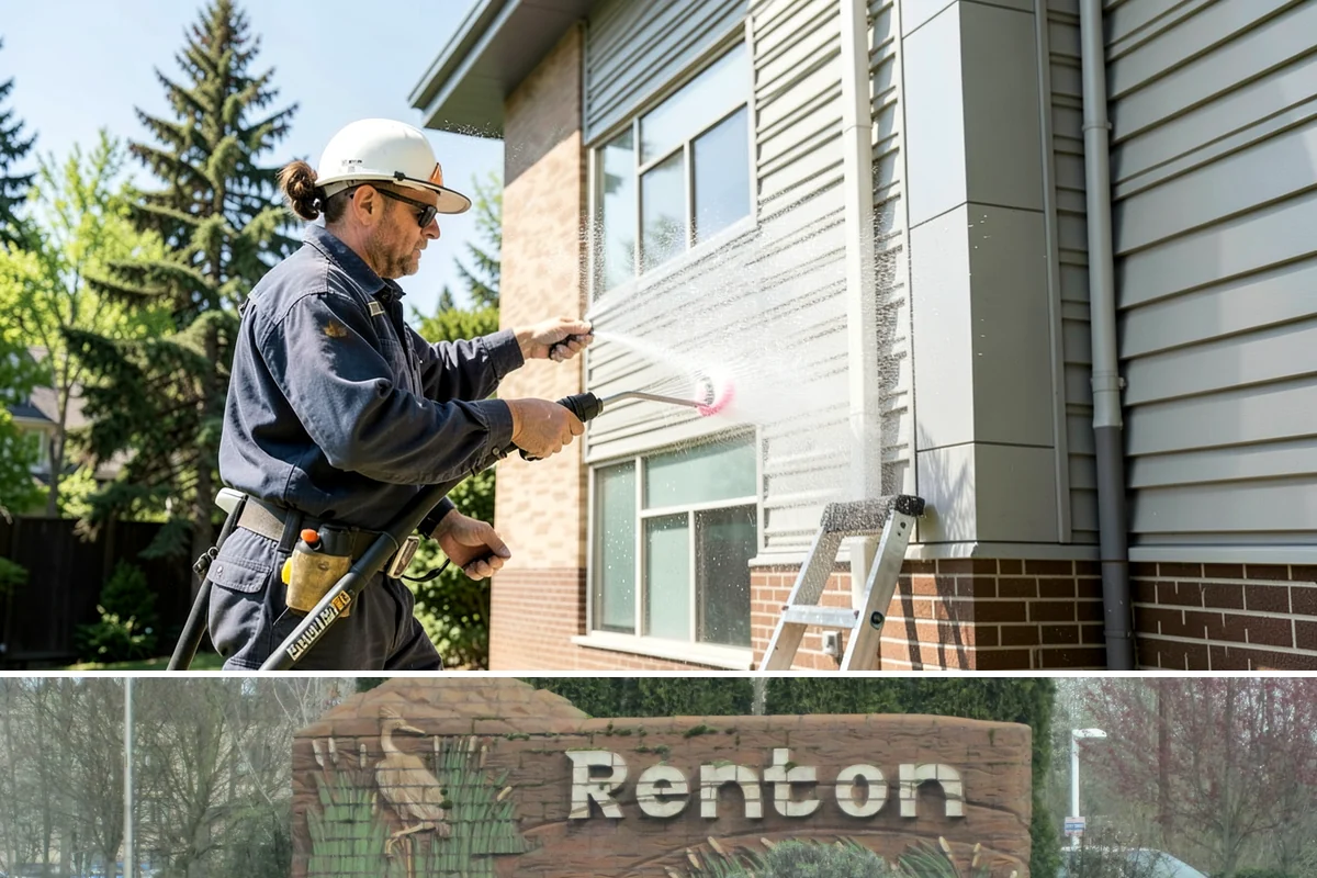 Glass Cleaning in Renton, King County, WA - Clean exterior glass in spring to clear winter grime, and again in early fall after the pollen and dry-season dust settle.