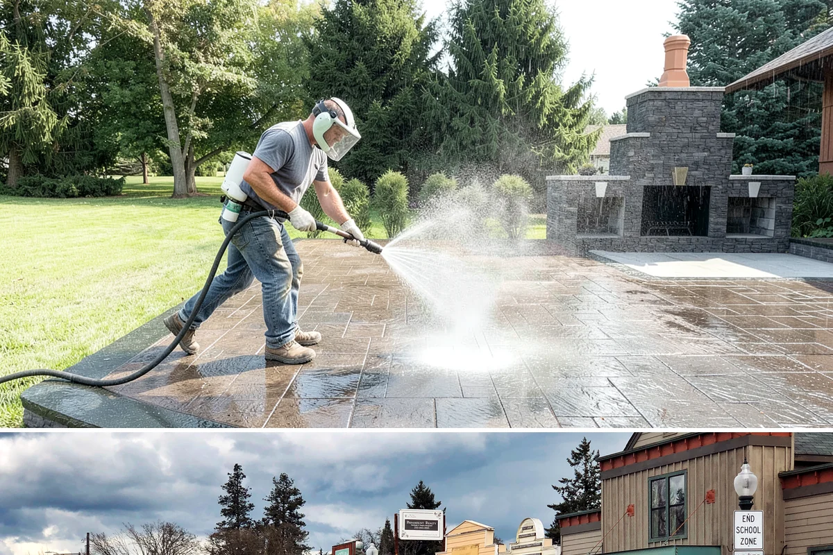 Glass Cleaning in Roy, Pierce County, WA - Clean exterior glass in spring to clear winter grime, and again in early fall after the pollen and dry-season dust settle.