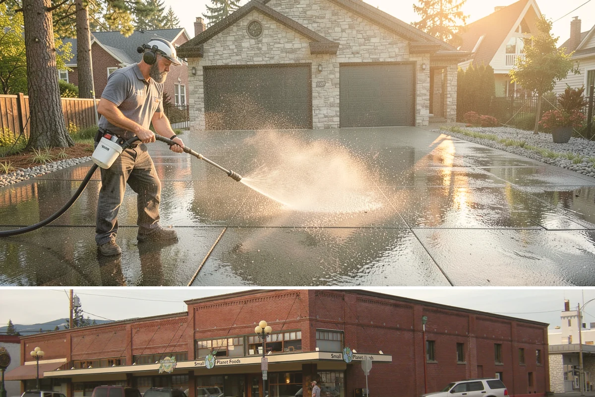 Glass Cleaning in Sedro-Woolley, Skagit County, WA - Clean exterior glass in spring to clear winter grime, and again in early fall after the pollen and dry-season dust settle.