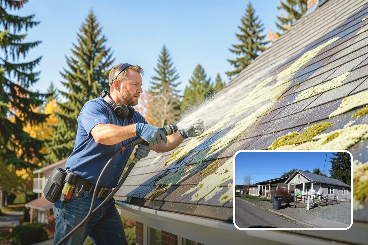 Glass Cleaning in South Prairie, Pierce County, WA - Delivers streak-free clarity on exterior glass