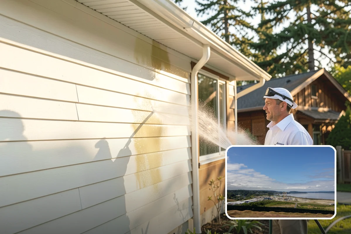 Glass Cleaning in University Place, Pierce County, WA - Delivers streak-free clarity on exterior glass